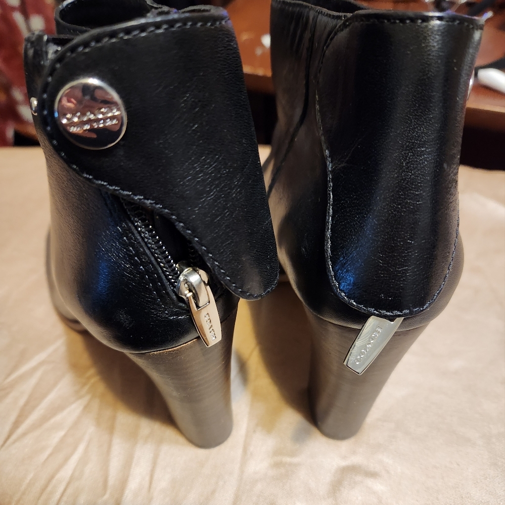 Coach Labelle Booties With Open Toe - image 2